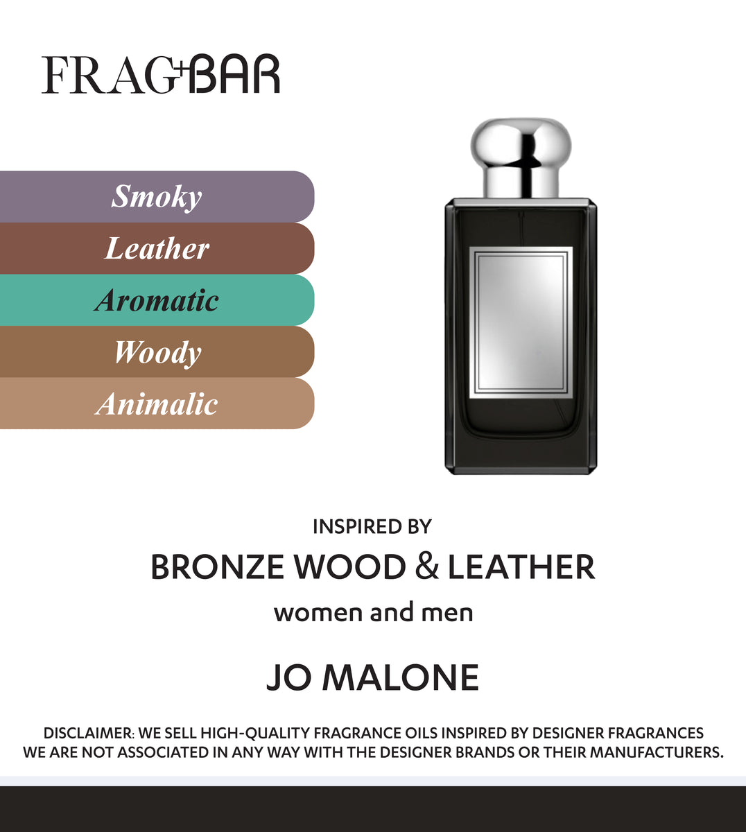 BRONZE WOOD & LEATHER Inspired by Jo Malone | FragBar– Frag+Bar