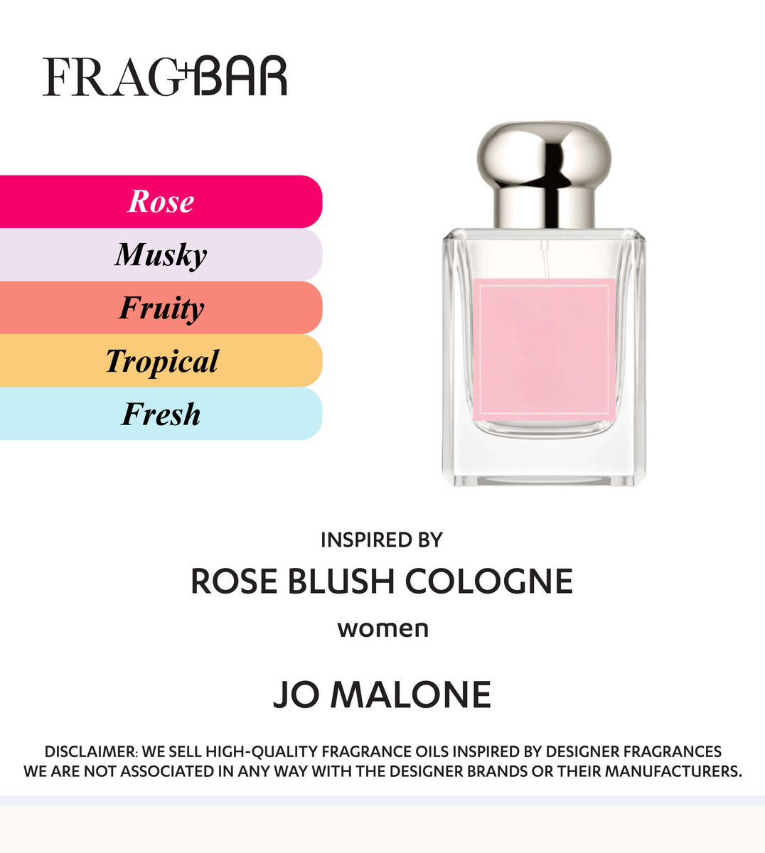 ROSE BLUSH COLOGNE Inspired by Jo Malone | FragBar– Frag+Bar