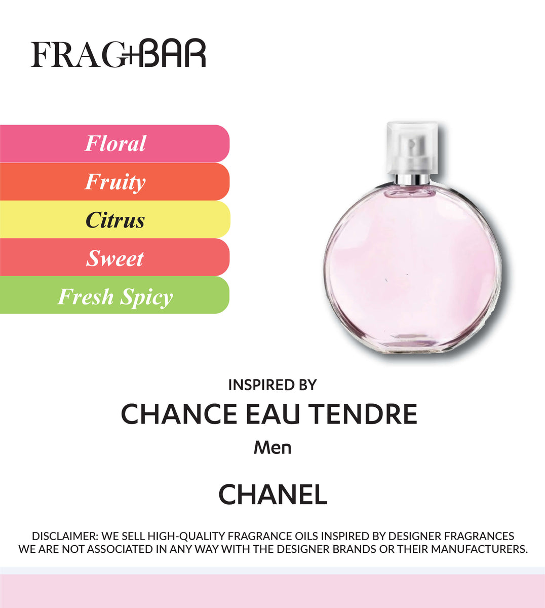 CHANCE EAU TENDRE Inspired by Chanel | FragBar– Frag+Bar