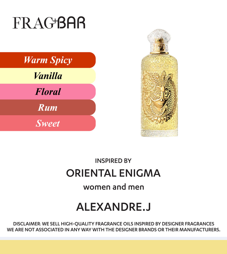 ORIENTAL ENIGMA Inspired by Alexandre. J | FragBar