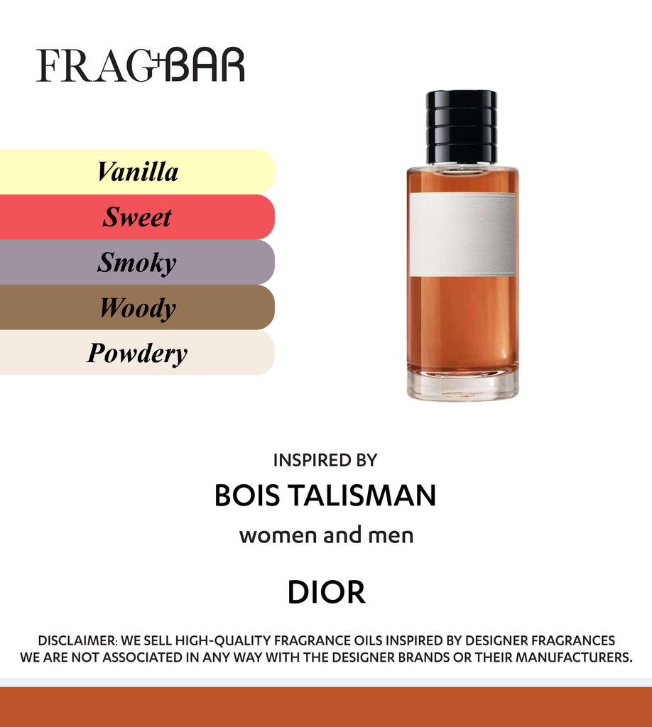 BOIS TALISMAN Inspired by Dior | FragBar