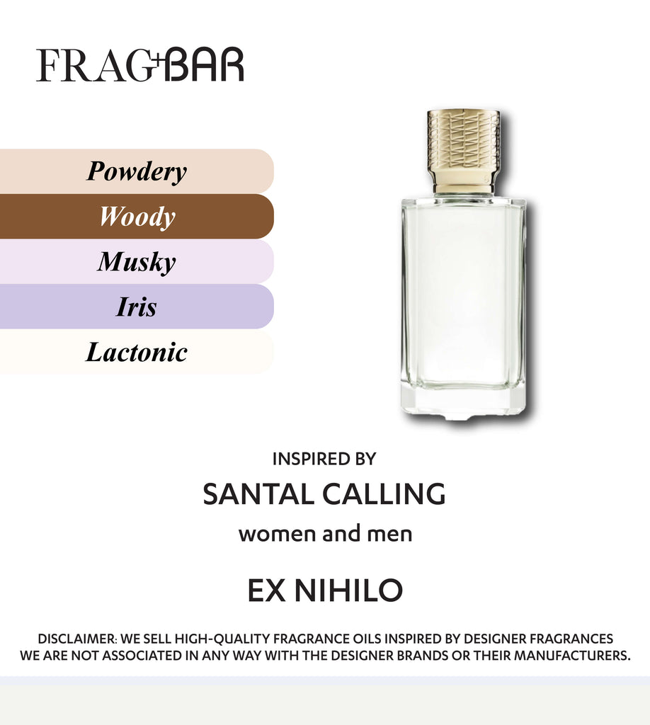 SANTAL CALLING Inspired by Ex Nihilo | FragBar