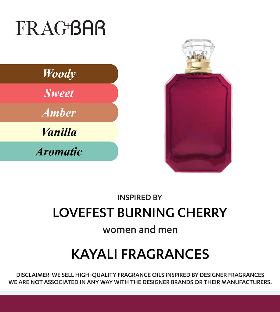 LOVEFEST BURNING CHERRY | 48 Inspired by Kayali | FragBar
