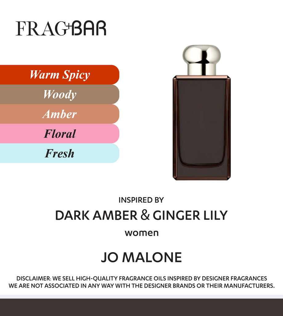 DARK AMBER GINGER LILY