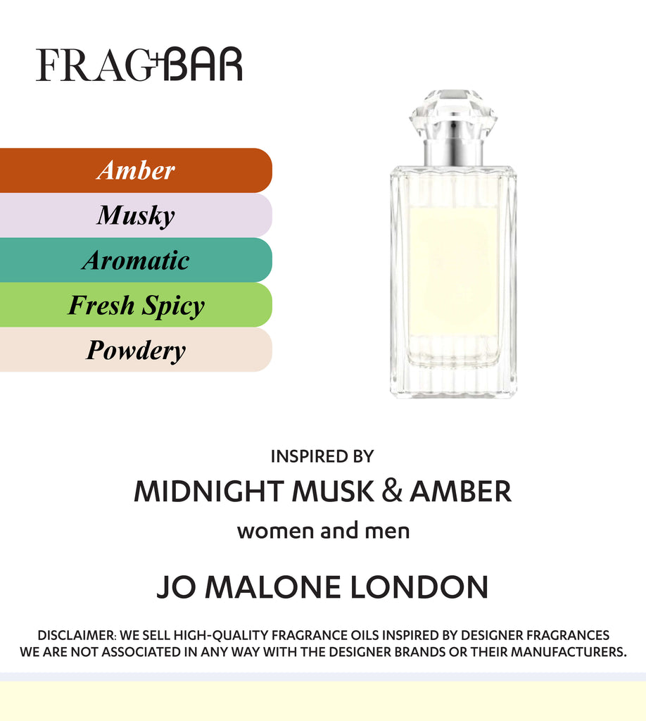 MIDNIGHT MUSK & AMBER Inspired by Jo Malone | FragBar