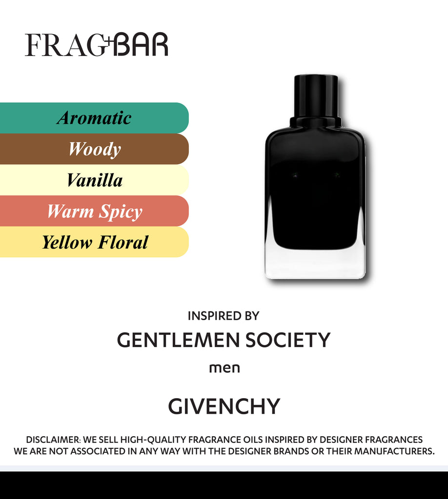 GENTLEMEN SOCIETY Inspired by Givenchy | FragBar