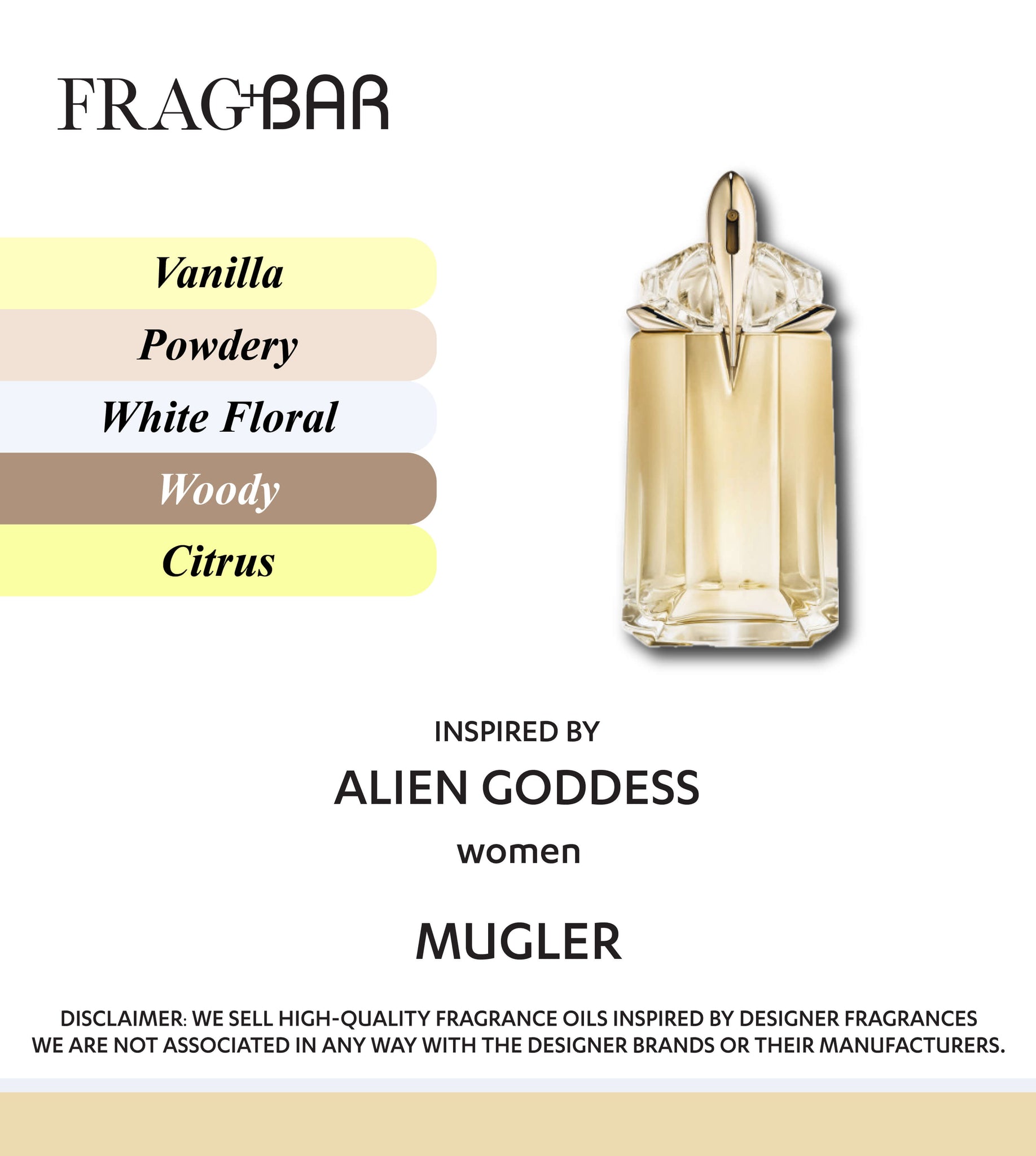 ALIEN GODDESS Inspired by Mugler | FragBar– Frag+Bar