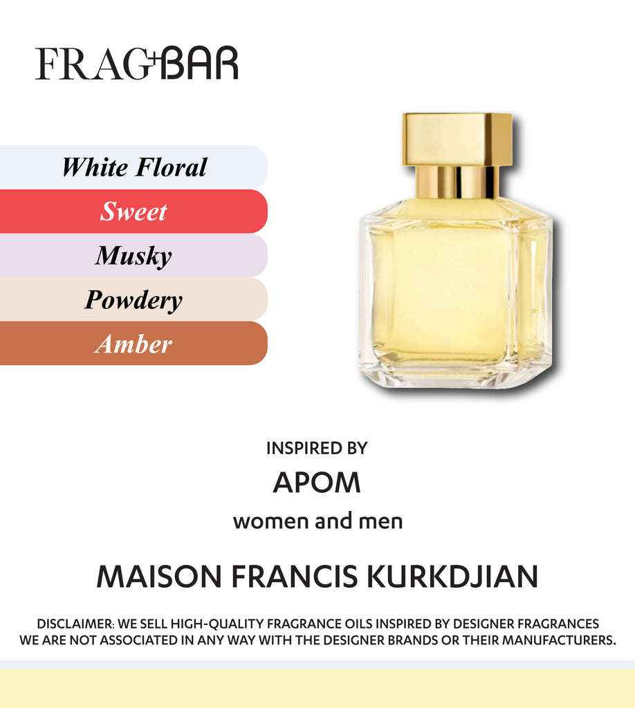 APOM Inspired by Maison Francis Kurkdjian | FragBar