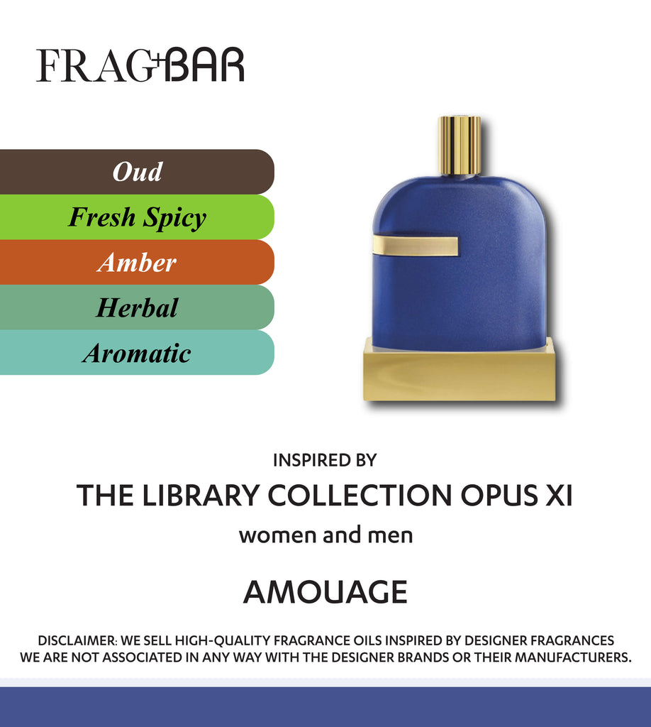 THE LIBRARY COLLECTION OPUS XI Inspired by Amouage | FragBar