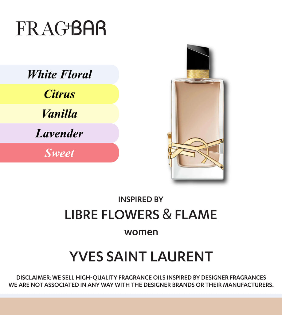 LIBRE FLOWERS & FLAMES Inspired by YSL | FragBar