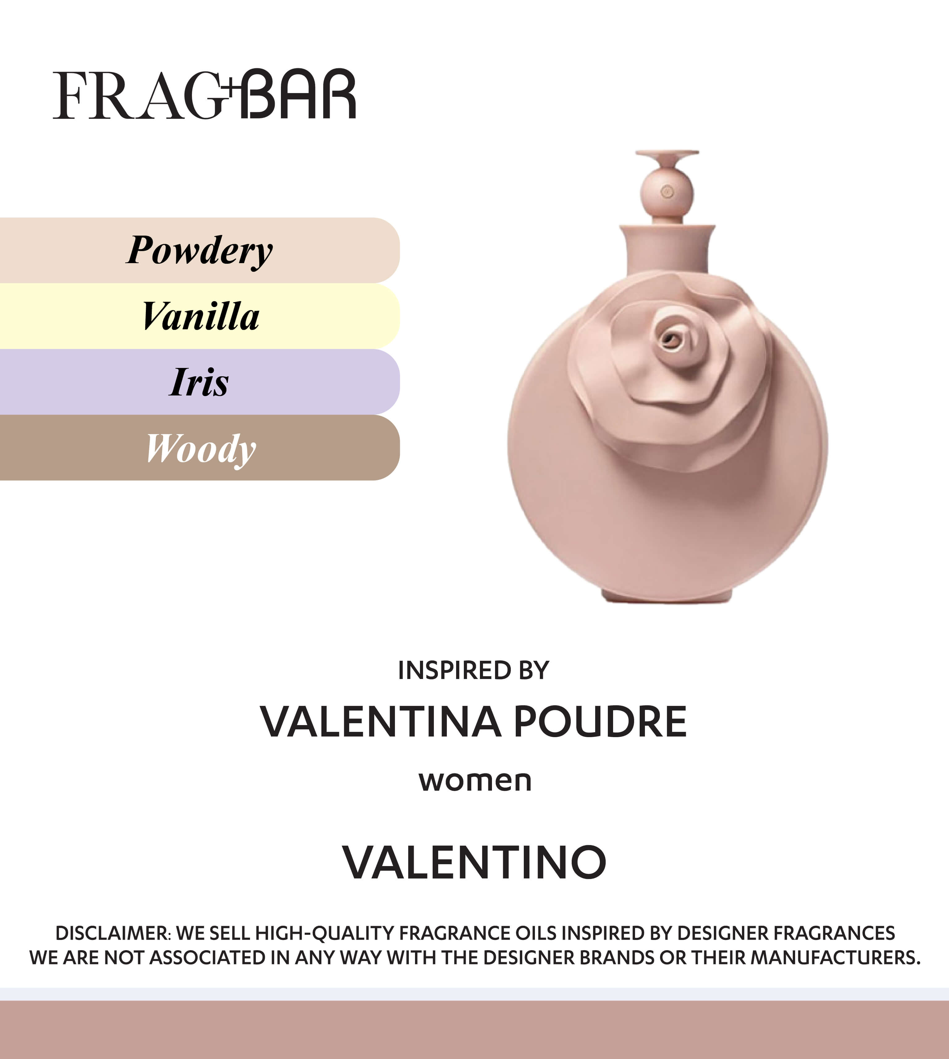 VALENTINA POUDRE Inspired by Valentino | FragBar– Frag+Bar
