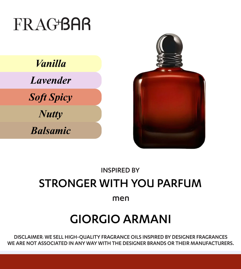 STRONGER WITH YOU PARFUM Inspired by Armani | FragBar