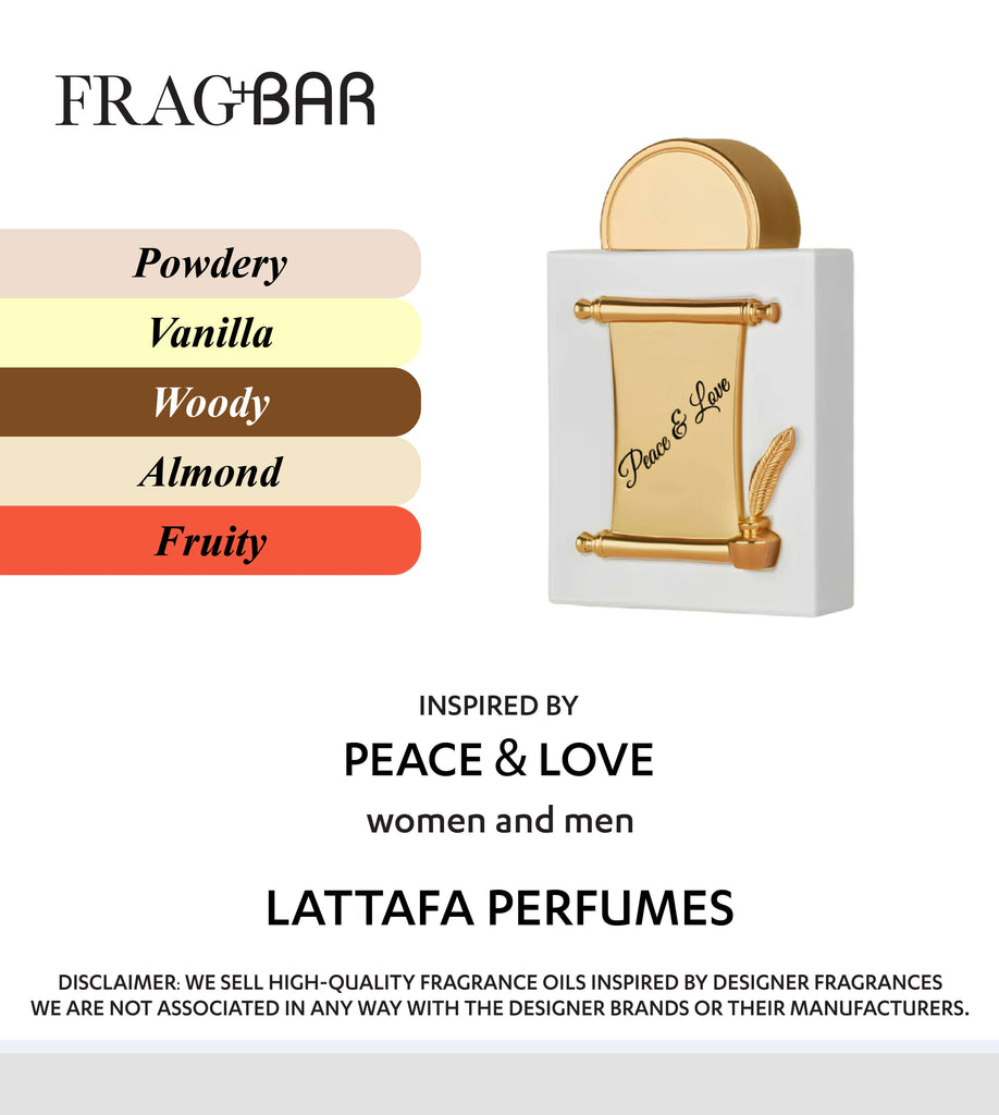 PEACE & LOVE Inspired by Lattafa | FragBar
