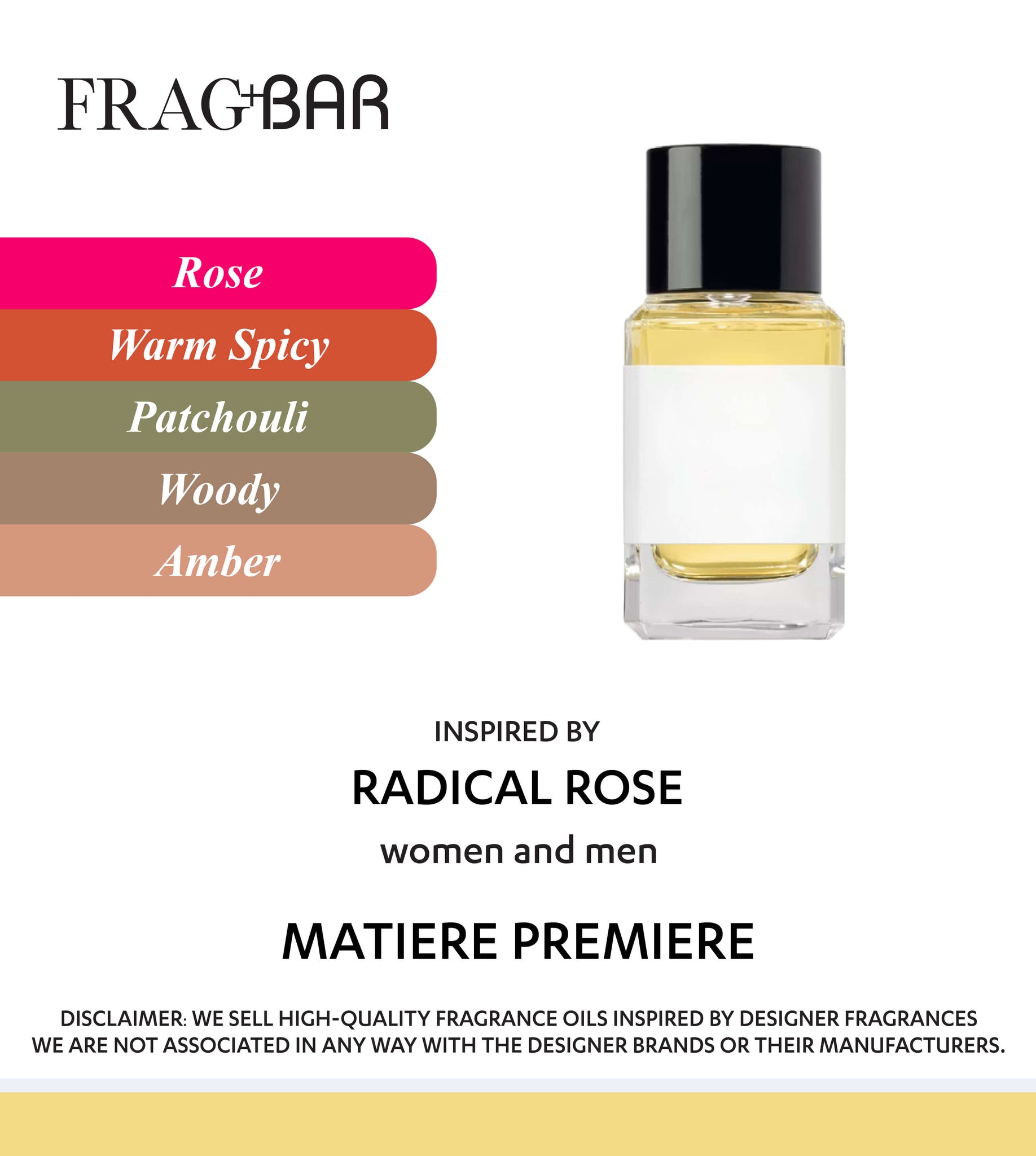 RADICAL ROSE Inspired by Matiere Premiere | FragBar– Frag+Bar