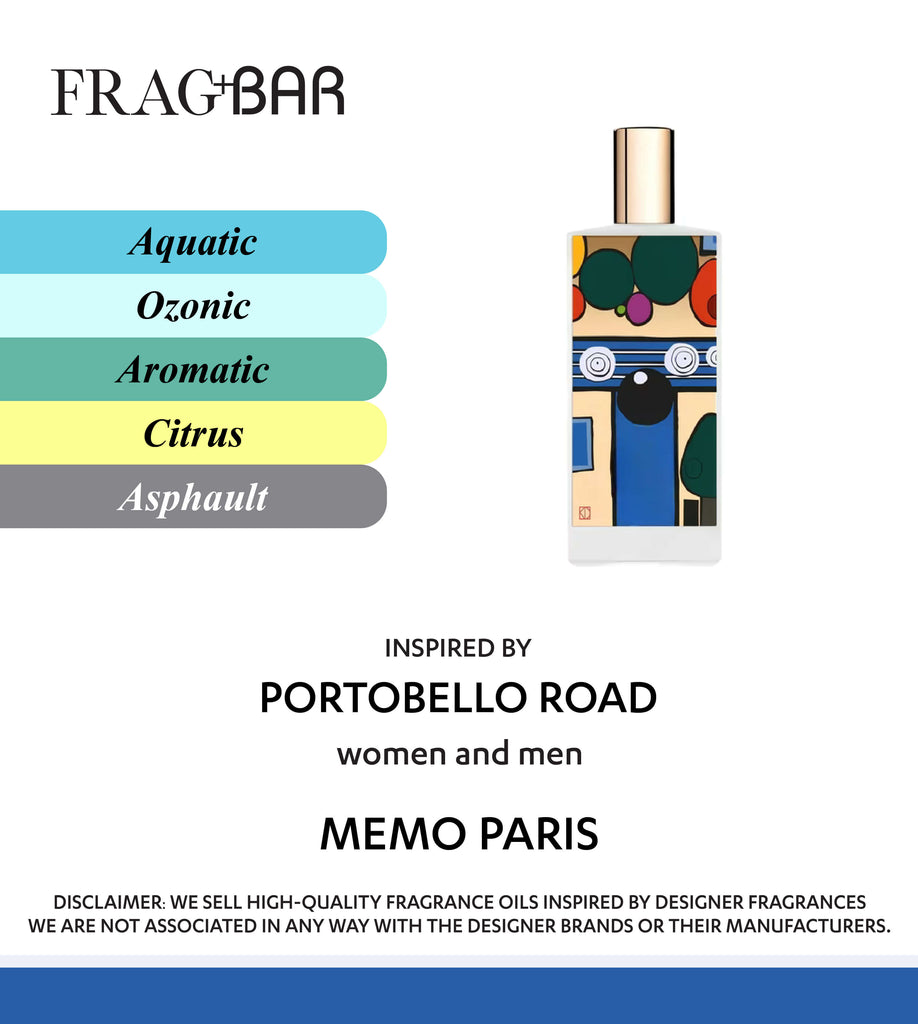 PORTOBELLO ROAD Inspired by Memo Paris | FragBar