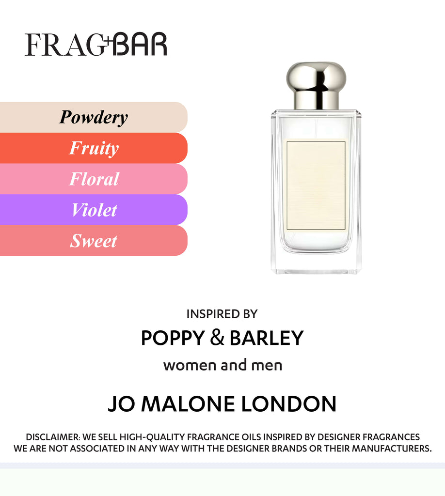 POPPY & BARLEY Inspired by Jo Malone | FragBar