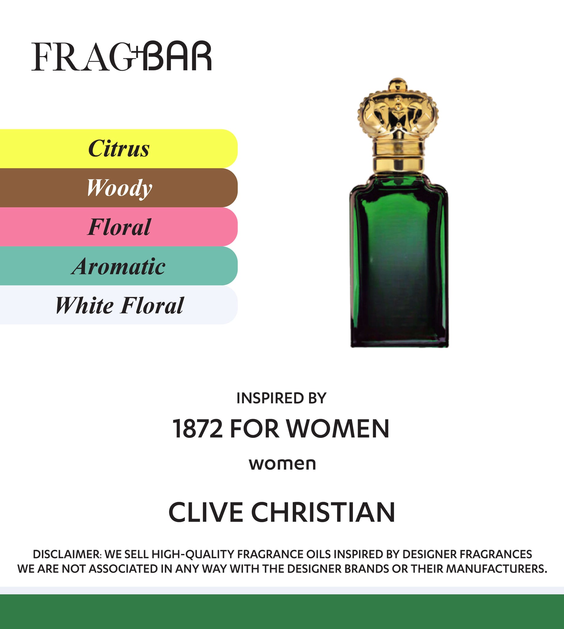 1872 FOR WOMEN Inspired by Clive Christian | FragBar– Frag+Bar