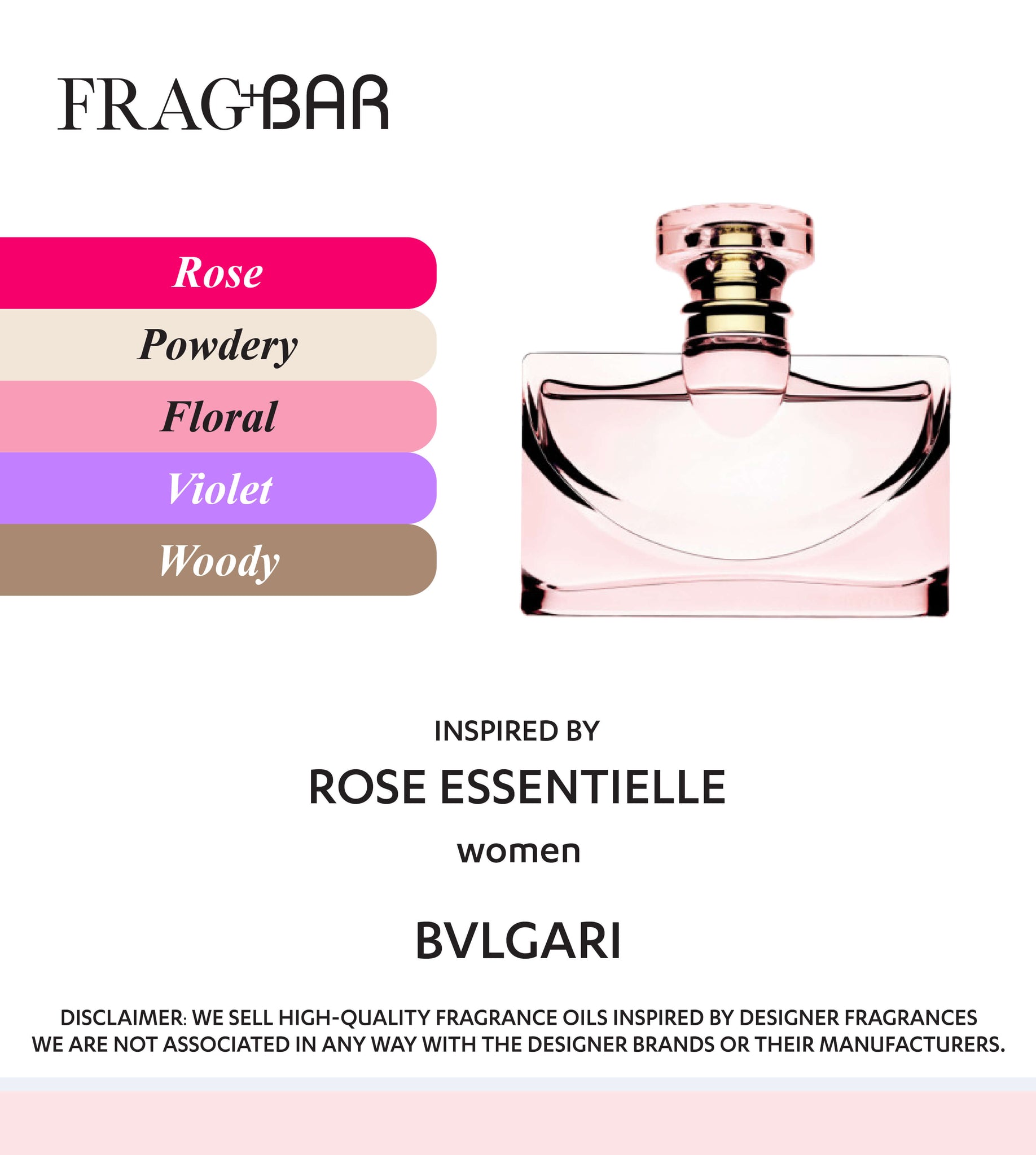 ROSE ESSENTIELLE Inspired by Bvlgari | FragBar– Frag+Bar