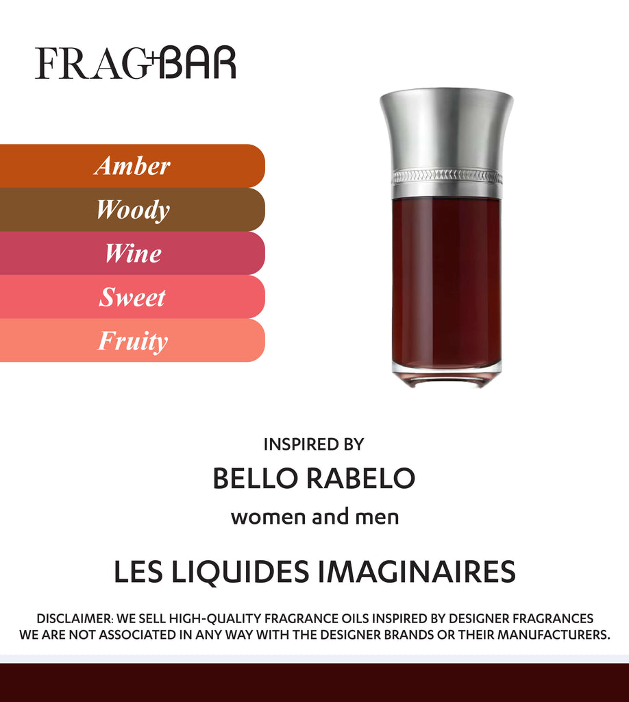 BELLO RABELO Inspired by Les Liquides Imaginaires | FragBar