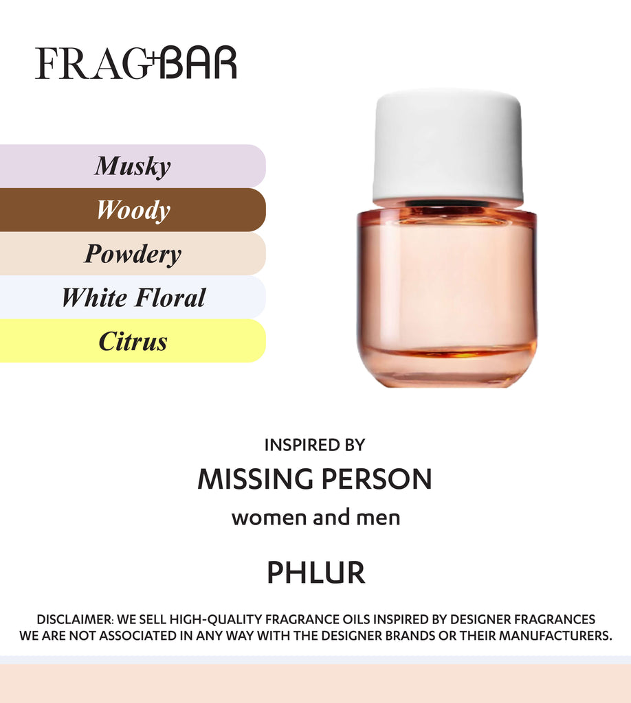 MISSING PERSON Inspired by Phlur | FragBar
