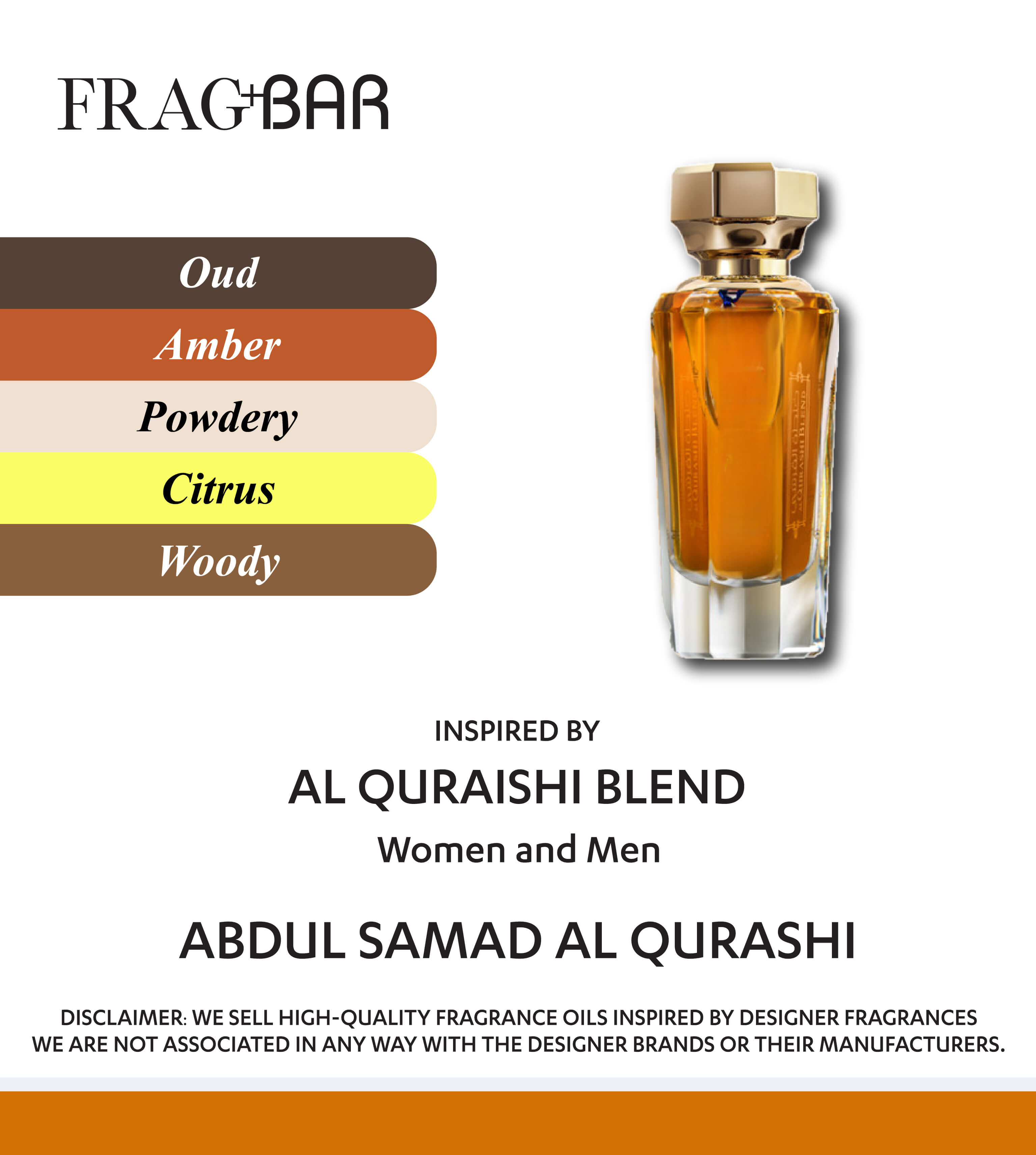 AL QURASHI BLEND Inspired by Abdul Samad Al Qurashi | FragBar