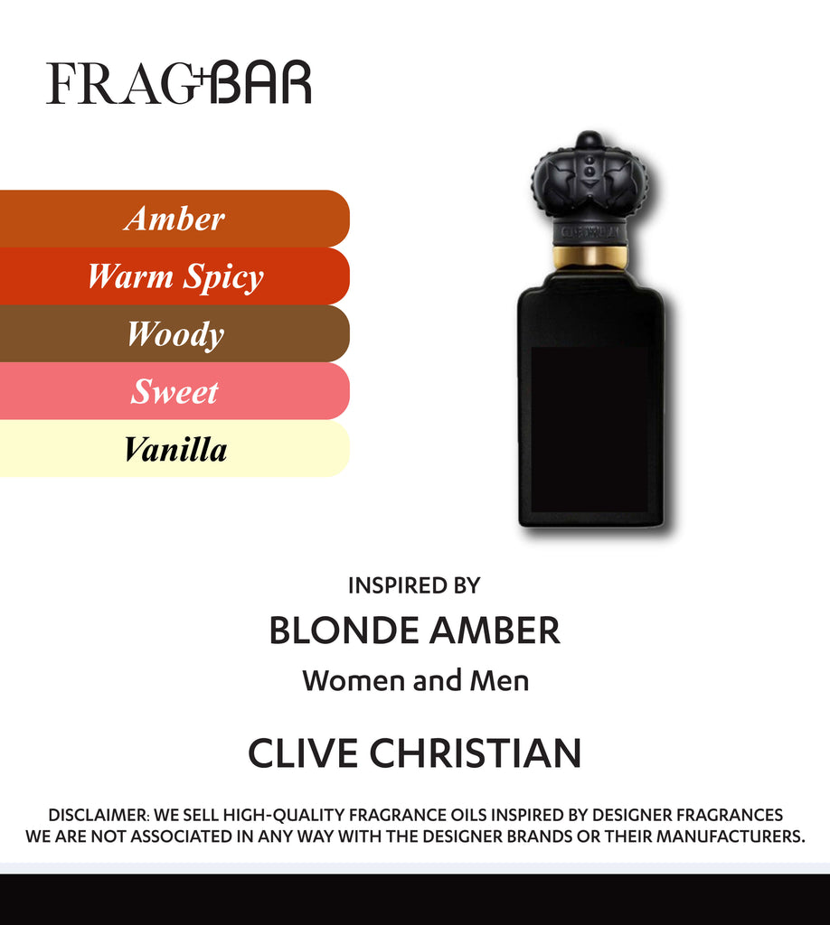 BLONDE AMBER Inspired by Clive Christian | FragBar