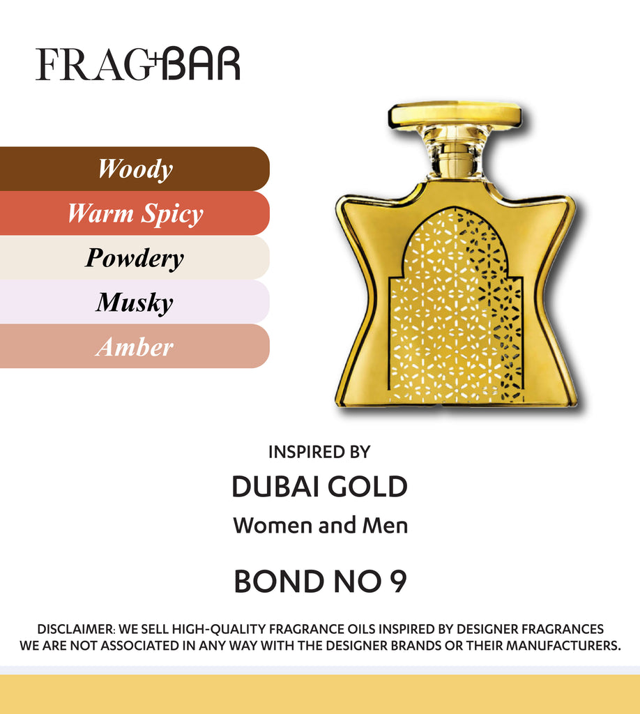 DUBAI GOLD Inspired by Bond No 9 | FragBar