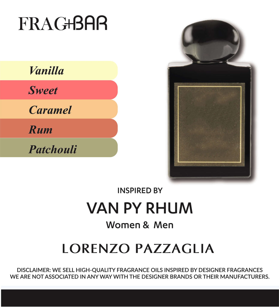 VAN PY RHUM Inspired by Lorenzo Pazzaglia | FragBar