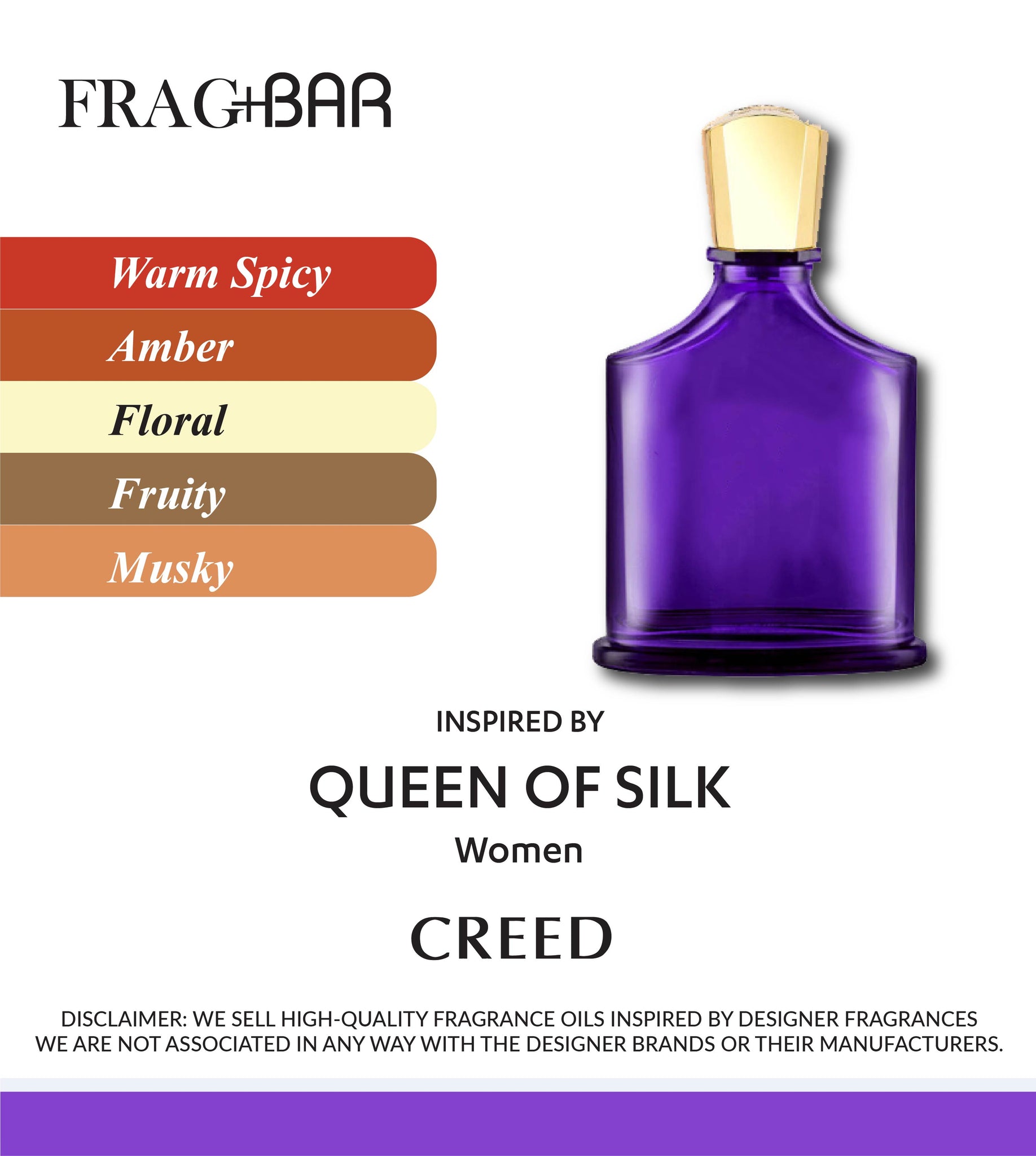 QUEEN OF SILK Inspired by Creed | FragBar– Frag+Bar