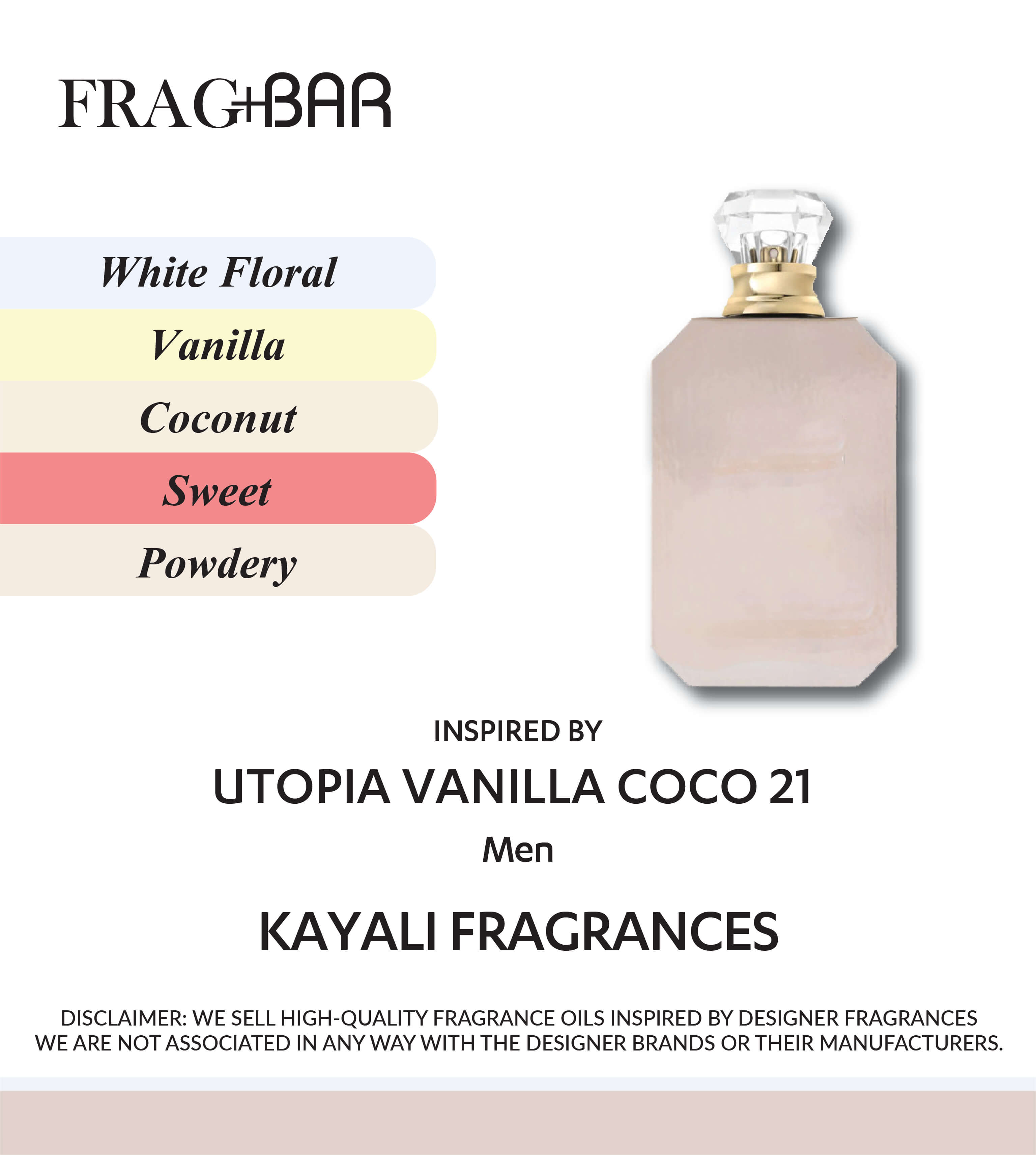 Kayali Utopia top Vanilla Coco