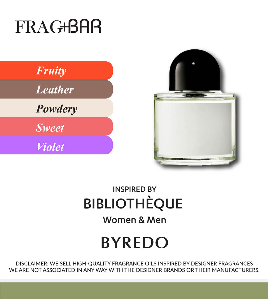 BIBLIOTHÈQUE Inspired by Byredo | FragBar