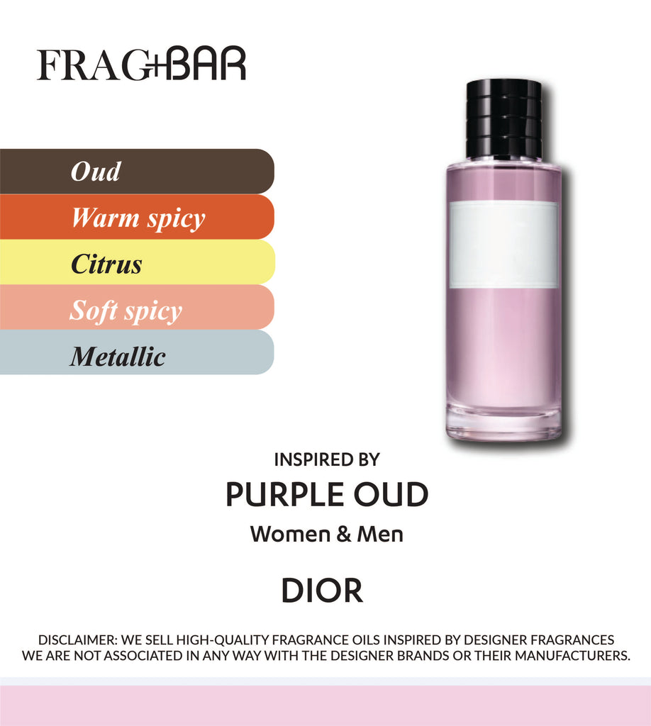 PURPLE OUD Inspired by Dior | FragBar