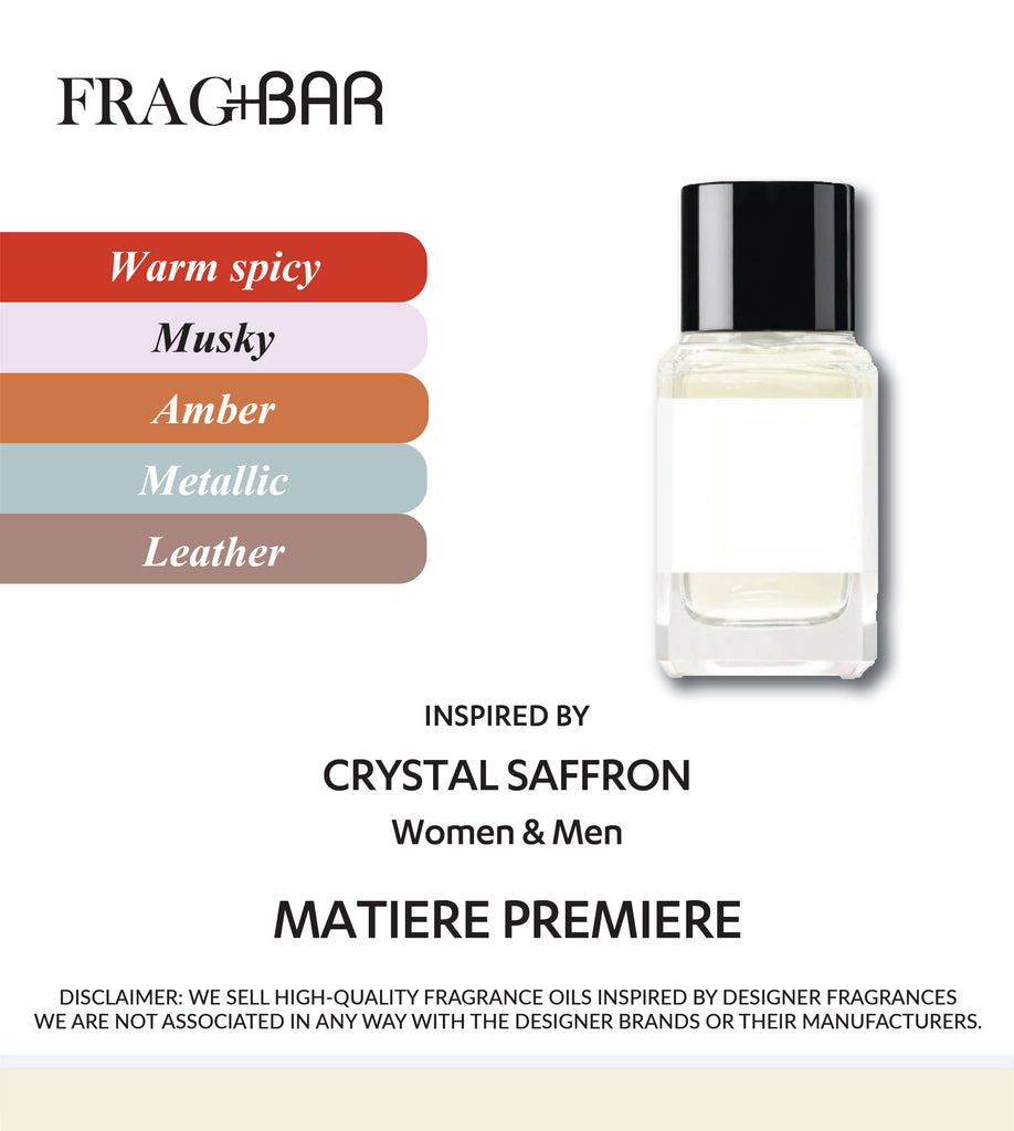 CRYSTAL SAFFRON Inspired by Matiere Premiere | FragBar