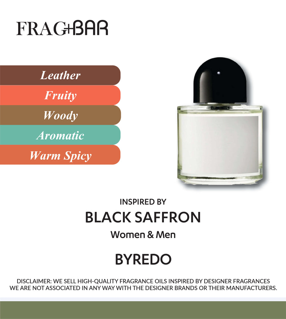 BLACK SAFFRON Inspired by Byredo | FragBar