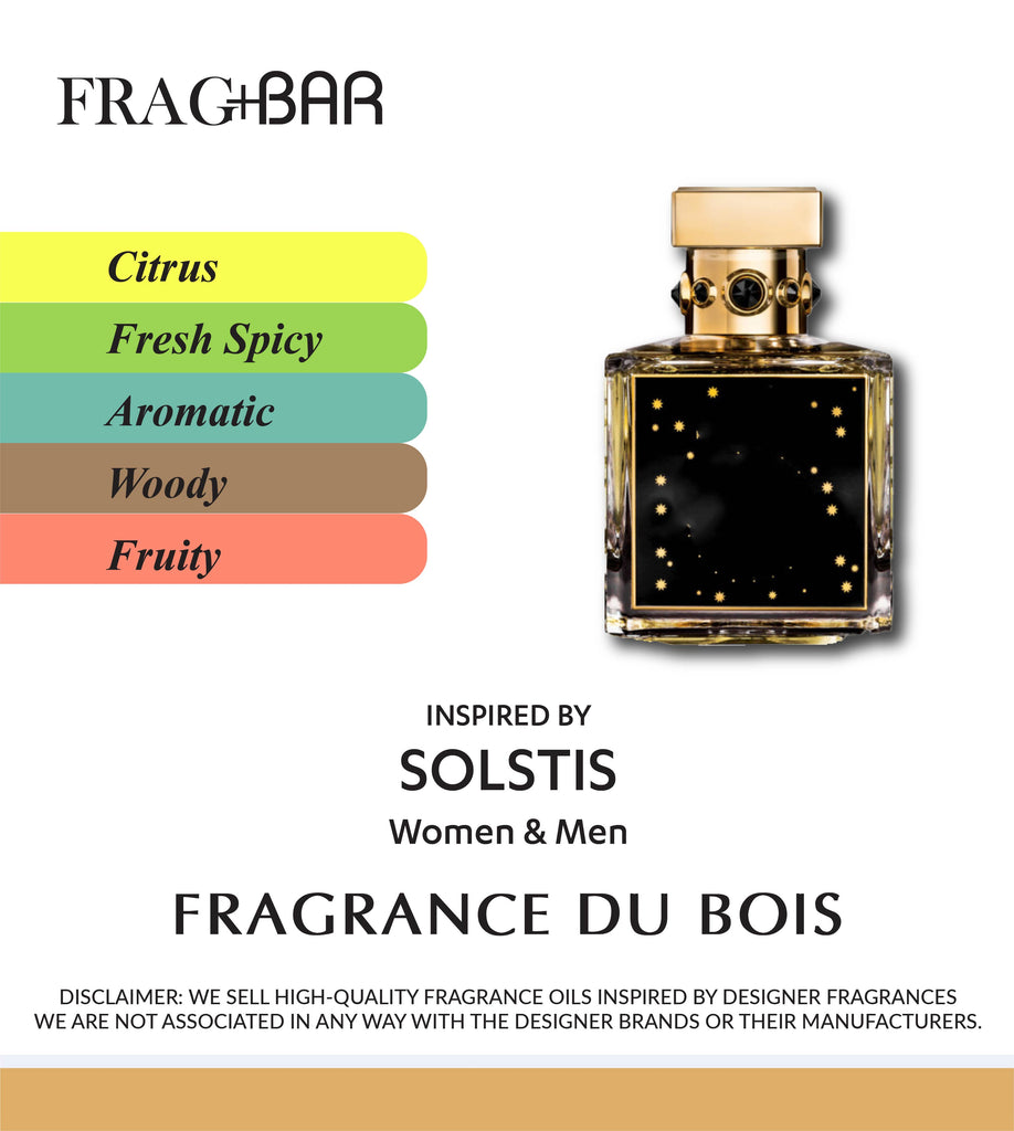 SOLSTIS Inspired by Fragrance Du Bois | FragBar