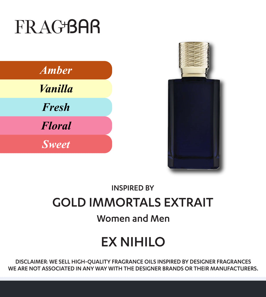 GOLDEN IMMORTALS EXTRAIT Inspired by Ex-Nihilo | FragBar