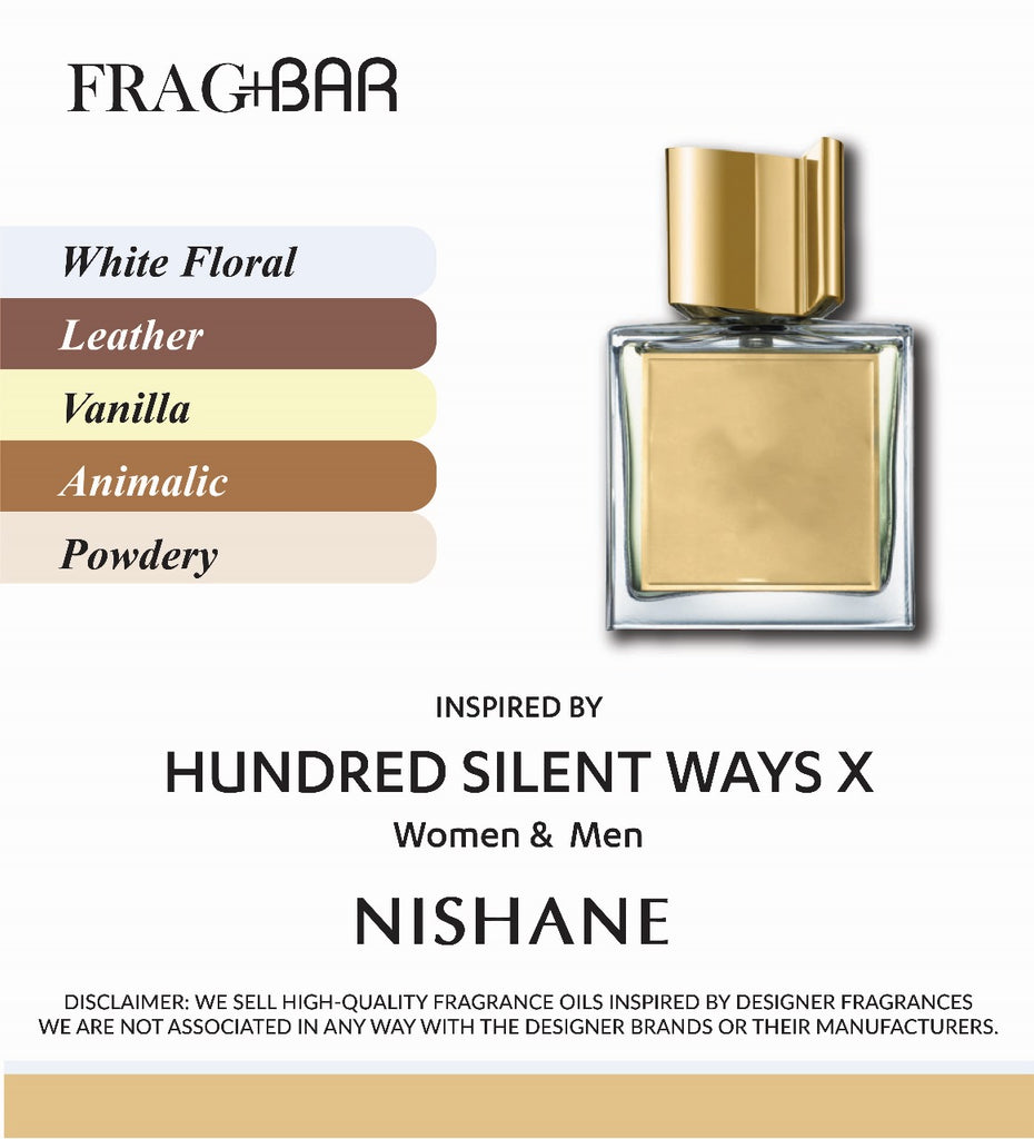 HUNDRED SILENT WAYS X Inspired by Nishane | FragBar