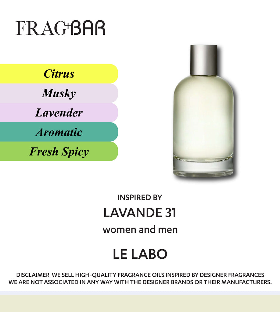 LAVANDE 31 Inspired by Le Labo | FragBar