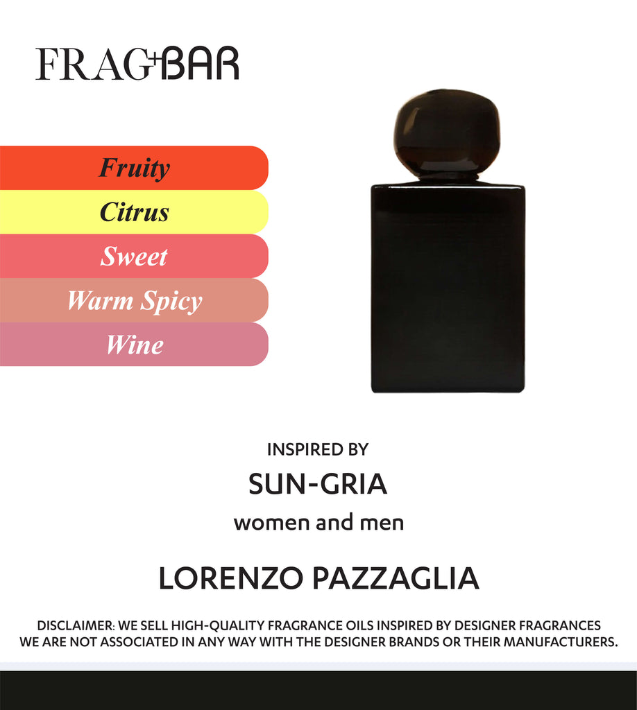 SUN-GRIA Inspired by Lorenzo Pazzaglia | FragBar
