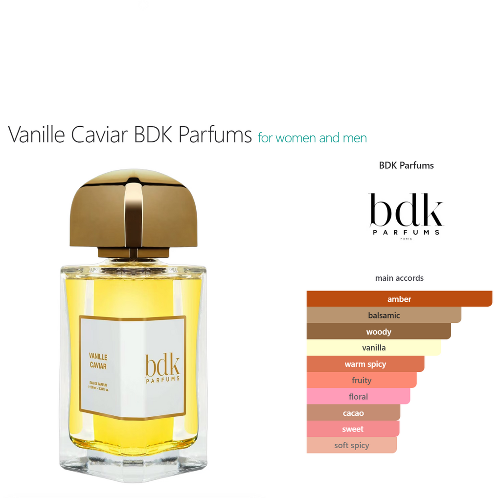 VANILLE CAVIAR - Frag+Bar