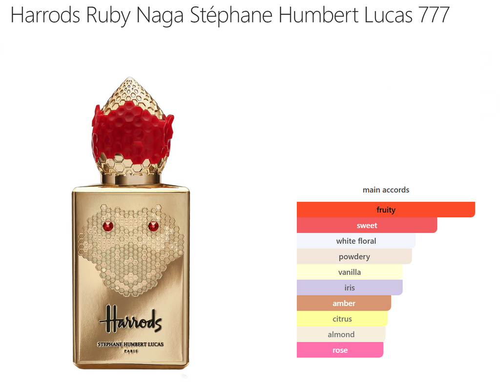 HARRODS RUBY NAGA